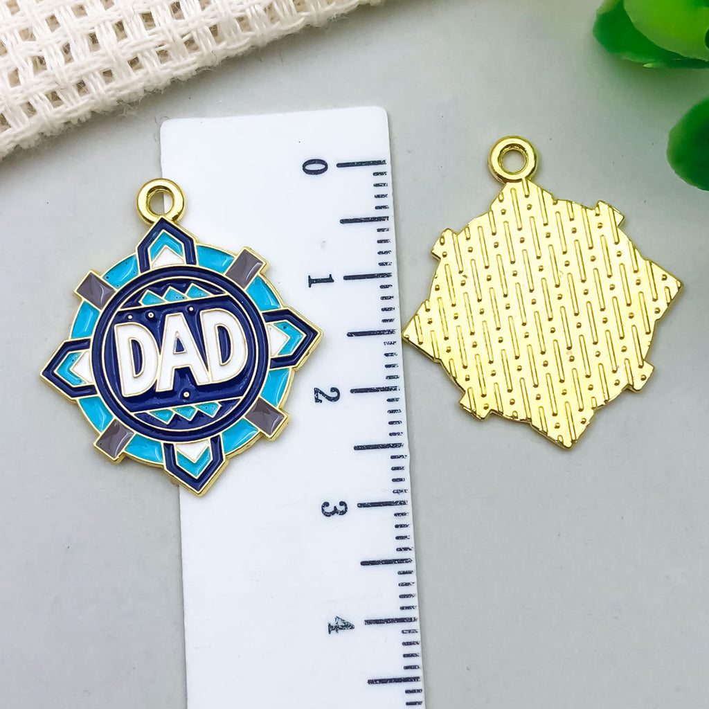 Enamel Zinc Alloy Enamel Charm Pendants Style 8062
