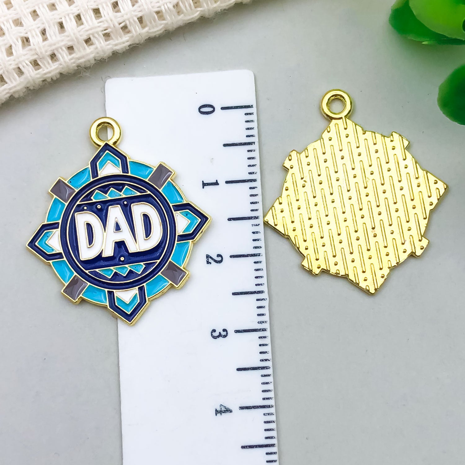 Enamel Zinc Alloy Enamel Charm Pendants Style 8062