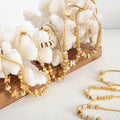 Gold And Steel Slider Bracelets Hearts Butterflies Crystal Beads view 2