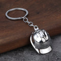 Mini Construction Hard Hat Keychain in Six Color Styles view 4