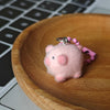 Round Pink Pig