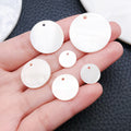 Blue Shell Shell Charms with 7 Listed Options for DIY Jewelry Making view 2
