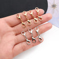Gold-Tone Lobster Clasp Jewelry Findings with 2 Listed Options view 3