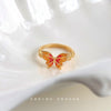 Red Orange Butterfly