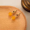 Orange Bead Drops