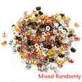 Flower Shaped Metal Earring Backs in Seven Finish Options view 10