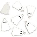Enamel-Look Silver Gold Ghost Alloy Charms in 6 Styles view 6