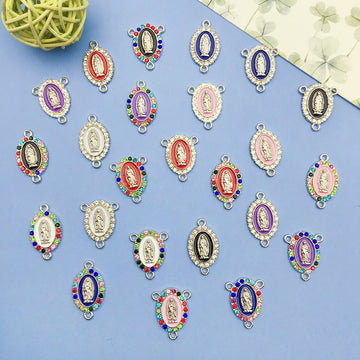 Colorful Cake Metal Charms with 13 Listed Options for DIY Jewelry Making