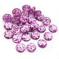 Glitter Round Resin Cabochons in 8mm 10mm and 12mm Options view 10