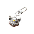 Antique Silver Tone Palm Pegasus Medusa and Cat Clip Keychains view 5