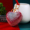 Fuchsia Jeweled-Heart
