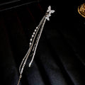 Silver Tone Crystal Ear Cuffs and Ear Wraps in Four Designs view 7