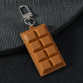 Faux Chocolate Bar Charm Pendant Four Colors Optional Lobster Clasp view 10