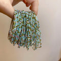 Silver Elastic Rhinestone Single Row Bracelets Eight Colors view 10