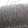 Stainless Steel Jewelry Chain in Ten Sizes and Two Finishes view 4