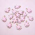 Tiny Enamel Octopus Pendant Charms in Ten Color Options view 12