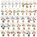 Thirty-Six Christmas Character Metal Keychain Designs view 1