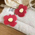 Acrylic Flower Duckbill Hair Clips Four Color Styles view 8