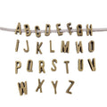 Antique Silver Letter Metal Charms with 2 Listed Options view 5