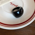 Chunky Glossy Resin Dome Rings Clear and Color 7 Pack view 11