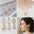 Metallic Bow and Butterfly Metal Charms with 28 Listed Options view 4