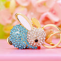 Jeweled Rabbit and Fish Keychains in Thirty Pictured Designs view 11