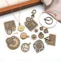 Yellow Clock Gear Metal Charms with 24 Listed Options view 4