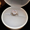 Round Halo Solitaire
