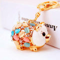 Jeweled Pig and Auspicious Charm Keychains in Thirty-Two Designs view 3