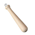 Mini Wooden Baseball Bat Charm Pendant Natural Finish Two Sizes view 5