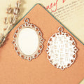 Ornate Oval Bezel Pendant Trays And Clear Glass Insert view 10
