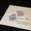 Silver Tone Crystal Horse Ear Cuffs For Left And Right Ear view 4