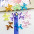Clear Flower Glossy Beads with 8 Listed Options for DIY Jewelry Making view 3