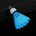 Simulated Plastic Badminton Shuttlecock Charms Six Colors view 2
