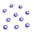 Round Evil Eye Enamel Charms in Nine Colors and Two Tones view 6