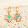 Hamsa Earrings
