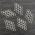 Multi-Loop Floral Connectors In 2 Styles For Jewelry Making view 3