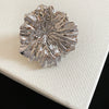 Silver Ruffle Ring