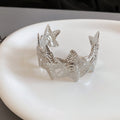 Metal Ocean Starfish Shell Open Cuff Bracelets 15 Styles view 9