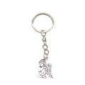Kneeling Angel Metal Keychain, Organza Bag And Thank You Tag Set view 5