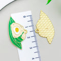 Green Cake Metal Charms with 21 Listed Options for DIY Jewelry Making view 7