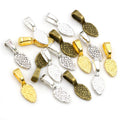 Shovel Shaped Metal Charm Pendants in Two Sizes and Five Finishes view 2