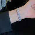 Fifteen Mixed Crystal Bangle Designs In Gold And Silver Tones view 7
