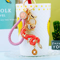 Mixed Jeweled Chinese Dragon Keychains in Fifty Eight Pictured Styles view 8