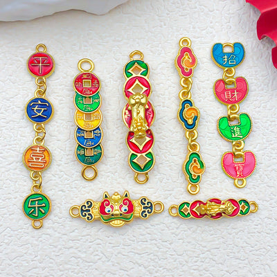 Printed detail graphic for the assorted shape charms