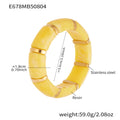 Marbled Resin Stretch Bracelet in Eight Compact Colorways view 6
