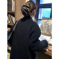 Blue Denim Scrunchies And Triangle Claw Clip Brown Trim view 2