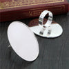 Silver 18x25mm Thick