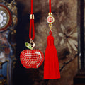 Mixed Crystal Cherry Apple Cabbage Mahjong and Fish Car Hangers view 8