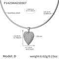 Snake Chain Charm Choker Necklaces Enamel Fruit And Heart view 10